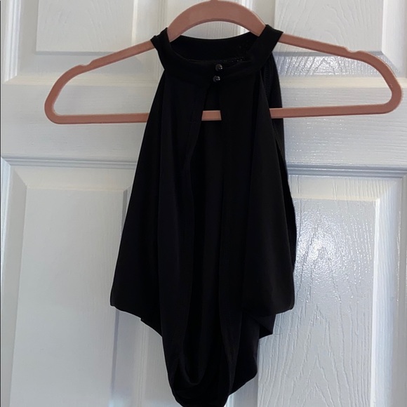 SEXY BLACK DRESS TOP - Picture 3 of 6